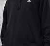 adidas休闲加厚毛圈连帽卫衣套头衫男女秋冬阿迪达斯官方轻运动   黑色   3XL 实拍图