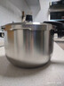 爱仕达（ASD）高压锅304不锈钢压力锅安全六保险防爆炖锅煮锅 燃气明火电磁通用 直身款丨4-8人适用丨 24cm 实拍图