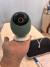 华为智选鸿蒙智选800万摄像头家庭用监控器360度无死角带夜视全景语音通话 海雀室内婴儿宝宝看护雀蛋Max 实拍图