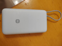 小米（MI）【3C认证】小米充电宝 自带线 快充版 20000 33W 浅灰色 可上飞机/火车 可充手机平板笔记本耳机 实拍图
