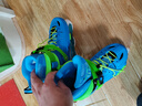乐秀（ROADSHOW）轮滑鞋儿童溜冰滑冰鞋可调男女童专业轮滑鞋6-12岁初学RX1S滑轮鞋 全闪蓝绿单鞋【送轮滑包大礼包】 L 大码(36-39适合8岁+) 实拍图