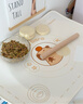 双枪硅胶揉面垫食品级擀面垫 加厚和面烘焙案板防滑80*60 实拍图