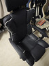 锦汐电脑椅办公椅子电竞椅家用人体工学椅老板椅主播靠背椅皮革转椅 黑色+4级杆+乳胶+脚踏【大满配】 实拍图