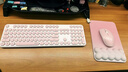 雷柏（Rapoo） X260S 键鼠套装 无线键鼠套装 办公键盘鼠标套装 电脑键盘 笔记本键盘 粉色 实拍图