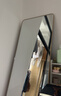 星恺 穿衣镜 全身镜家用卧室试衣镜网红壁挂落地镜子JY89金146*36 实拍图