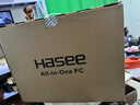 神舟（HASEE）新锐M35W一体台式电脑办公主机23.8白色（酷睿十二代i5-12450HX 16G 512G WIFI 键鼠） 实拍图