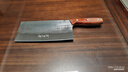 楚家刀手工锻打菜刀炮弹壳钢斩切刀切片切菜刀厨师专用斩切两用金门刀具 新斩切 实拍图