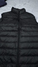 雪中飞秋冬新款男式轻薄羽绒服马甲基础男士短款羽绒秋马甲 宝石黑|8086 L 175/96A 实拍图