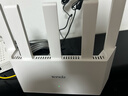Tenda腾达路由器【千兆WiFi6+穿墙王】无线AX3000信号增强家用放大器Mesh国家补贴金榜一名云霄白立式 实拍图
