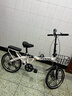 凤凰（Phoenix） 折叠自行车女男士儿童学生轻便携免安装载可折叠小轮单车 【免安装/钢架】单速五刀白色 20寸【适合身高145-175cm】 实拍图