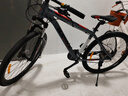 邦德·富士达（BATTLE）山地自行车禧玛诺27变速27.5英寸男女式成人学生越野跑车灰红 实拍图