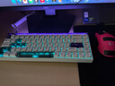 MelGeekmade68pro+磁轴键盘小蜜蜂TTC万磁王紫心轴RT0.01电竞游戏客制化机械无畏契约打瓦情侣 MADE68 PRO+紫光【紫心轴】 有线MelGeek 68键 实拍图