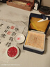 六品堂画者堆朱砂印泥 红色书法国画篆刻专用盖章印泥油印章便携陶瓷印台盒蓖麻油文房四宝礼盒送礼套装 实拍图