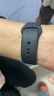 Apple/苹果 Watch Series 10 智能手表GPS款46毫米亮黑色铝金属表壳黑色运动型表带S/M MX263CH/B 实拍图