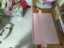 猫太子护栏坐姿矫正器儿童防低头写字矫正器小学生保护近视弯腰驼背幼儿姿势学习纠正坐读写桌面款神器粉 实拍图
