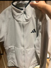 adidas拒水加绒内胆三合一连帽外套男女秋冬阿迪达斯官方轻运动   浅褐   XL 实拍图