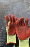 牛郎星正品2019胶片手套劳保耐磨钢筋工地升级版耐用加厚防滑手套 牛郎星2019新款胶片（12付） 均码 实拍图