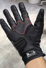 Alpinestars SMX-Z a星摩托车手套四季防水羊皮拼接短款机车骑行手套 黑红荧光1030 L 晒单实拍图
