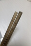 双枪火锅筷加长鸡翅木筷油炸防烫防滑耐高温捞面无漆无蜡42cm 2双 实拍图