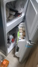 新飞冰箱小型租房用 一级能效冷 藏冷冻两用1-2人家用小冰箱 出租房双门电冰箱办公室两门 25年升级 76A128L一级能效【带净味盒】银 实拍图