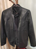 HLA海澜之家夹克男25轻商务时尚PU纯色立领外套男秋 实拍图