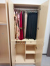 全友家居成品现代简约风大衣柜顶柜组合家用卧室家具柜子衣橱 【白橡木色】1.6m四门衣柜 多规格灵活组合+科学分区收纳 实拍图
