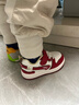 江博士学步鞋运动鞋秋季男女童舒适休闲国货儿童鞋B14243W001米/红24 实拍图