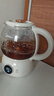 美的（Midea）煮茶器煮茶壶花茶壶 养生壶迷你恒温电热水壶蒸茶器喷淋式316L不锈钢烧水壶黑茶茶具1升YSTM-Z11 实拍图