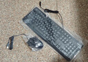 罗技（Logitech）MK120 键鼠套装 有线键鼠套装 办公键鼠套装 电脑键盘 USB即插即用 全尺寸 黑色 实拍图