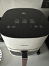 美的（Midea）炎烤空气炸锅上下双热源 可视大视窗免翻面 家用实用大容量5.3L 多功能电子触控蒸烤一体 KZC5394 实拍图