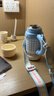 炊大皇保温杯水杯儿童女生316不锈钢带杯盖大容量650ml（甜心格子间） 实拍图