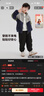 左西男童摇粒绒外套2025春秋季儿童抓绒衣中大童秋装上衣 藏青色 160 实拍图