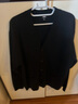 优衣库男装女装柔软绵羊毛V领针织开衫/毛衣毛衫外套25新款478547 09 黑色 XL /180/108B 实拍图