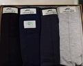 浪莎男士内裤男平角裤5A级抑菌竹纤维薄款透气吸湿中腰四角短裤头4条 实拍图