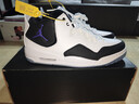 Jordan男休闲鞋乔丹 新年礼物 COURTSIDE 23运动鞋AR1000-104白黑44.5 实拍图