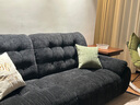 帕沙曼国货补贴云朵沙发布艺小户型客厅奶油风雪尼尔沙发多功能2630ZF 【常规款】2.8米多人位 雪尼尔TY74: 羽绒+硅胶棉+紫罗兰+竹炭海绵 实拍图