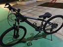 永久铝合金26寸山地自行车27变速油碟刹男女式成人学生儿童单车 灰 实拍图