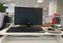 Brateck北弧升降桌电脑桌 站立办公工作升降台子 站立式电脑升降支架D450 实拍图