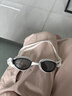李宁LI-NING泳镜防水防雾男女高清游泳眼镜平光游泳镜LNJT224-6极光白 实拍图