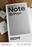 小米REDMI Note15 Pro+ 新品5G手机 小米红米 第四代骁龙7s 7000mAh 龙晶玻璃小金刚十倍抗摔 IP68防水 子夜黑 12GB+256GB 实拍图