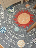 慢说圆形地毯客厅儿童房地垫卧室沙发地毯免洗可擦加厚防滑 直径120cm 实拍图