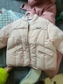 巴拉巴拉童装儿童棉服男童女童外套2024冬装棉衣绣花宝宝衣服208424106202 实拍图