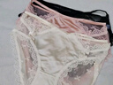棉舒然蕾丝内裤女士四季纯棉裆7A抗菌2025新款性感网纱镂空无痕三角裤头 实拍图