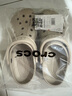 卡骆驰（CROCS）洞洞鞋贝雅男鞋女鞋轻便耐磨一脚蹬拖鞋休闲鞋|10126 卵石色-2V3 40 (250mm) 实拍图