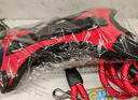 憨憨宠 狗绳狗链项圈胸背带中大型犬防爆冲狗狗牵引绳金毛狗链子遛狗绳 红黑款三件套 XL号 适合68-100斤 实拍图