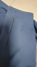 特步（XTEP） 男子半拉链长袖t恤舒适休闲训练跑步服内搭速干衣透气上衣 雾影蓝0173-散热保暖（男） M 实拍图
