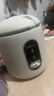 康佳（KONKA）迷你电饭煲 家用小电饭锅 1.2L容量1-2人煮饭婴儿煮粥锅 辅食锅压力 KDFB-1221-W 实拍图