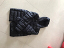 迷你巴拉儿童羽绒服男女童厚款保暖连帽棉服防风保暖羽绒外套【防水透湿】 黑色90001 【白鸭绒-1000+洁净度】 110 【充绒量40.9g】 实拍图