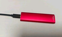 联想（Lenovo）512GB 移动硬盘固态(PSSD) ZX1 Type-c USB3.1双接口 读速560MB/s 手机直连 电脑 红色 实拍图