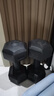 华亚（HUAYA） 哑铃环保包胶六角手铃男士家用健身器材 5KG 一对（2.5KG*2只） 实拍图